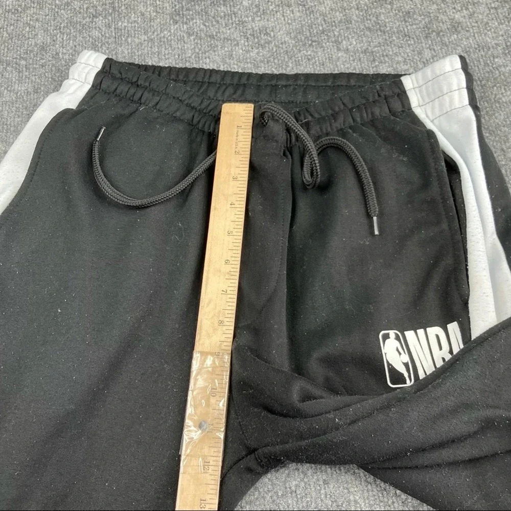Nba joggers large black Youth size womens small sweatpants